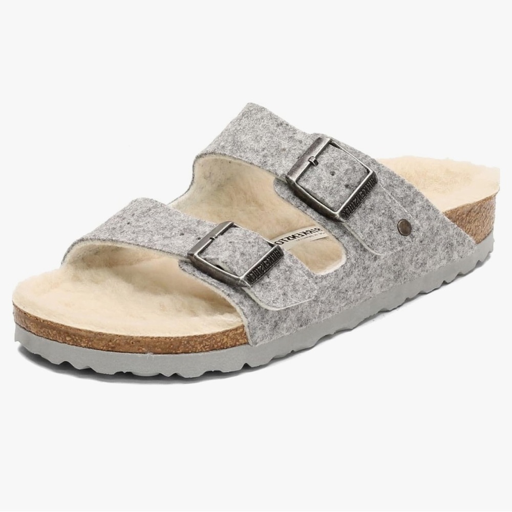 Birkenstock Arizona Shearling-lined Sandals